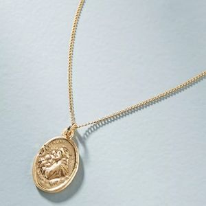 Anthropologie - Ethereal coin Pendant Necklace